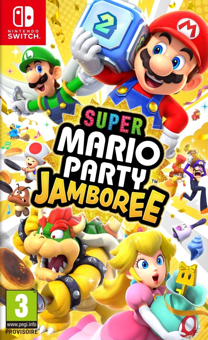 Cover art for Super Mario Party Jamboree