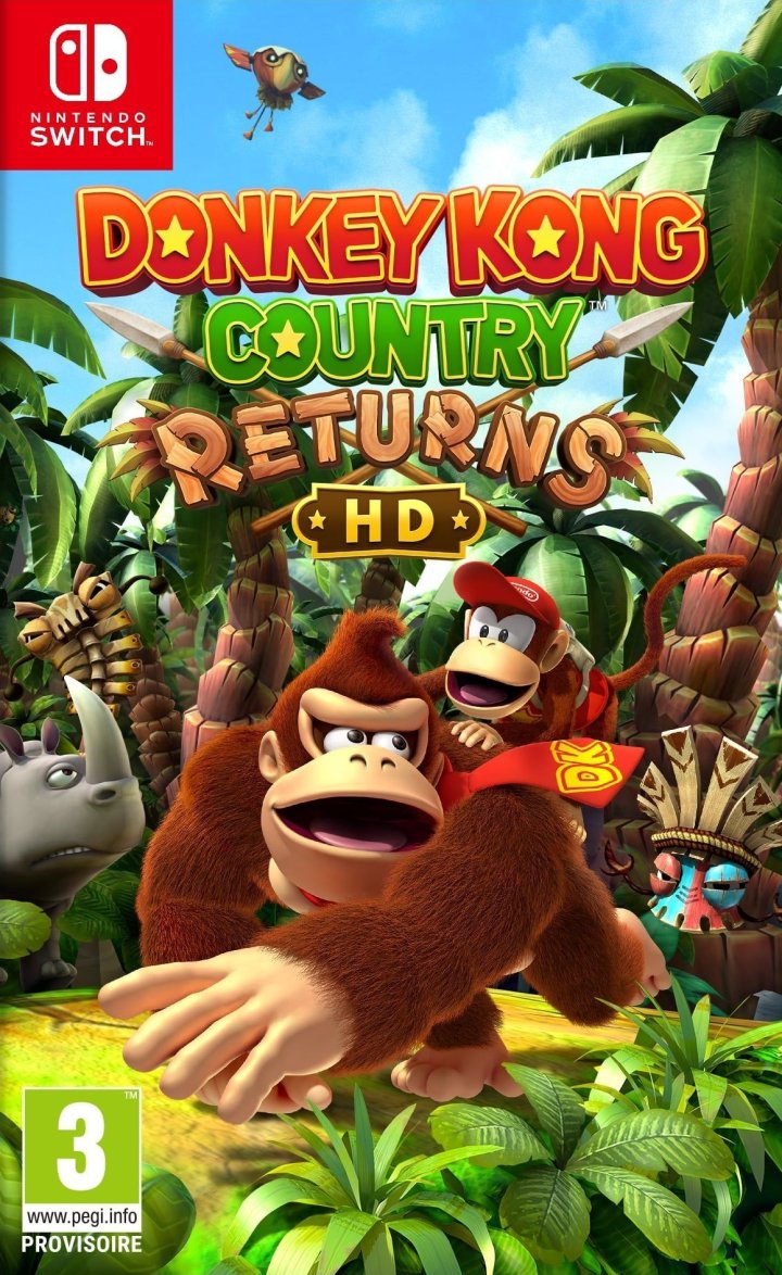 Cover art for Donkey Kong Country Returns HD
