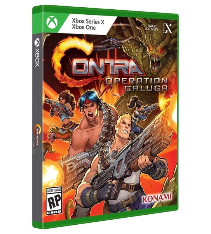 Cover art for Contra: Operation Galuga