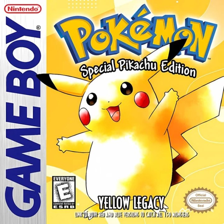 Cover art for Pokemon Yellow