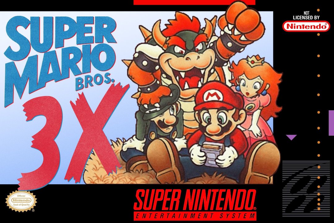 Cover art for Super Mario Bros. 3 [Red Label]