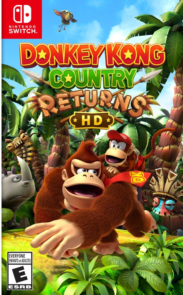 Cover art for Donkey Kong Country Returns HD
