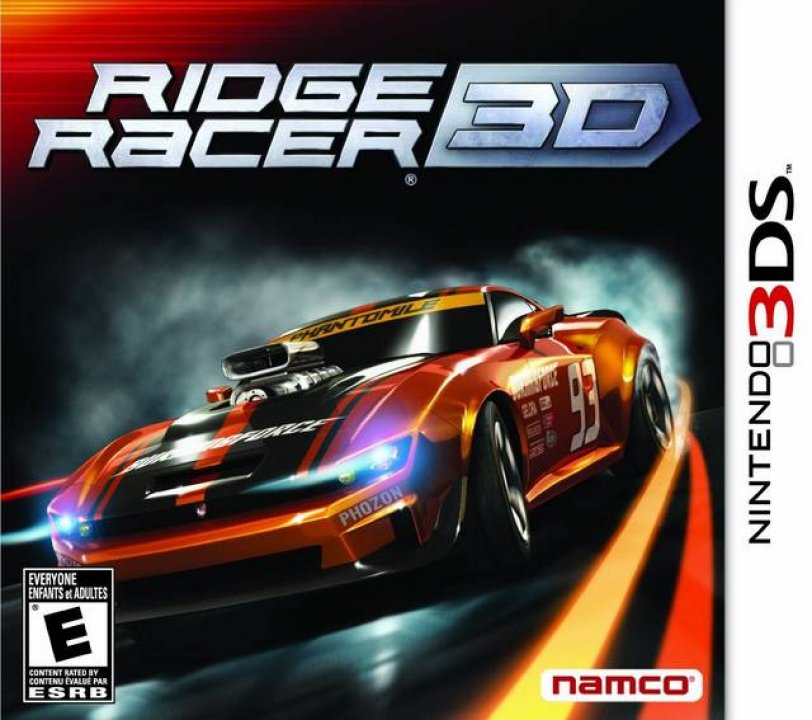 Cover art for Ridge Racer 3D
