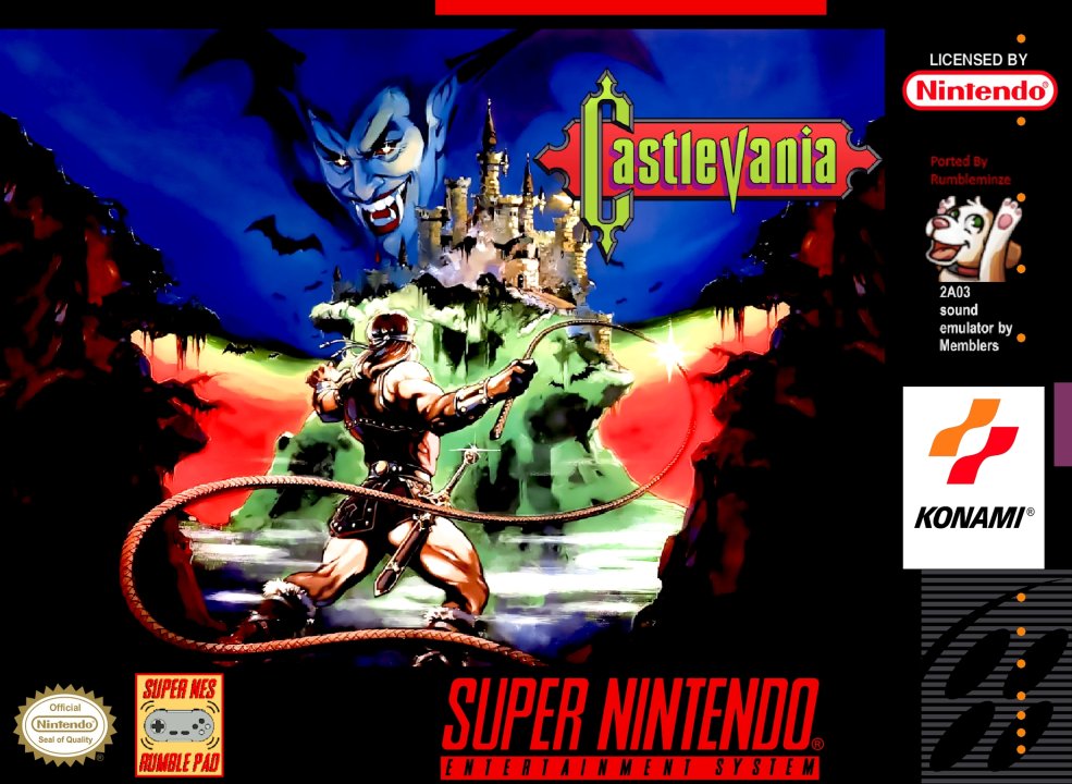 Cover art for Castlevania