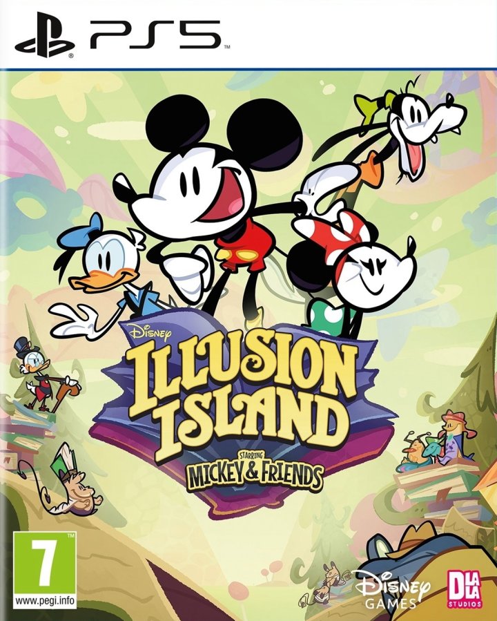 Cover art for Disney Illusion Island Starring Mickey & Friends