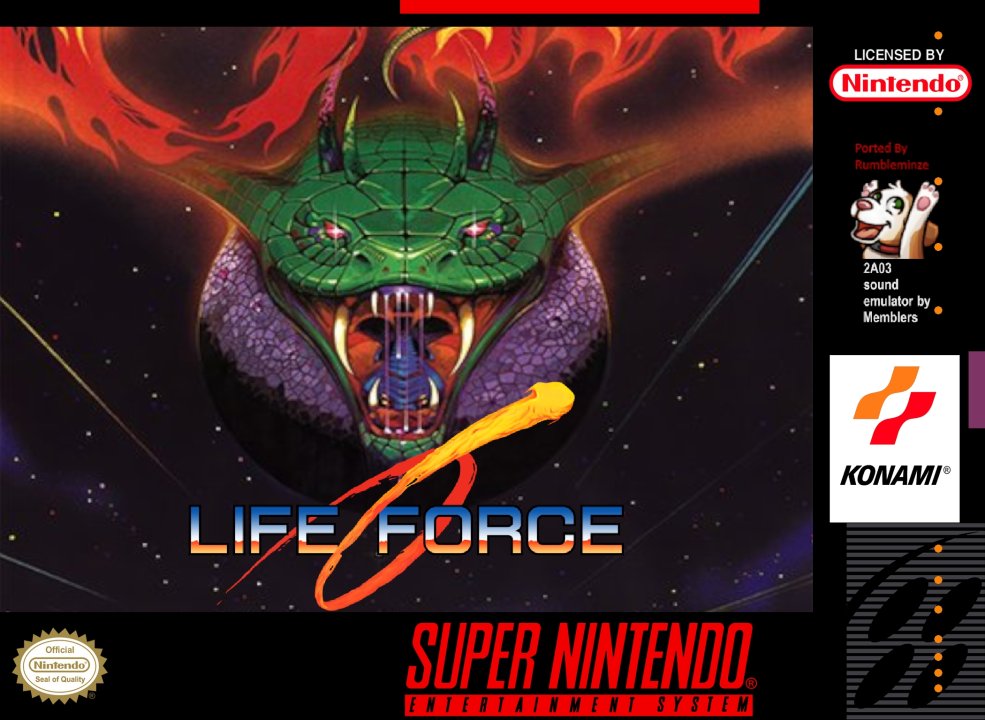 Cover art for Life Force: Salamander