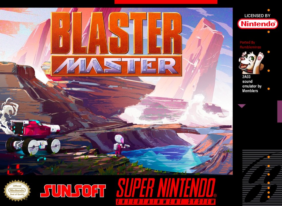 Cover art for Blaster Master