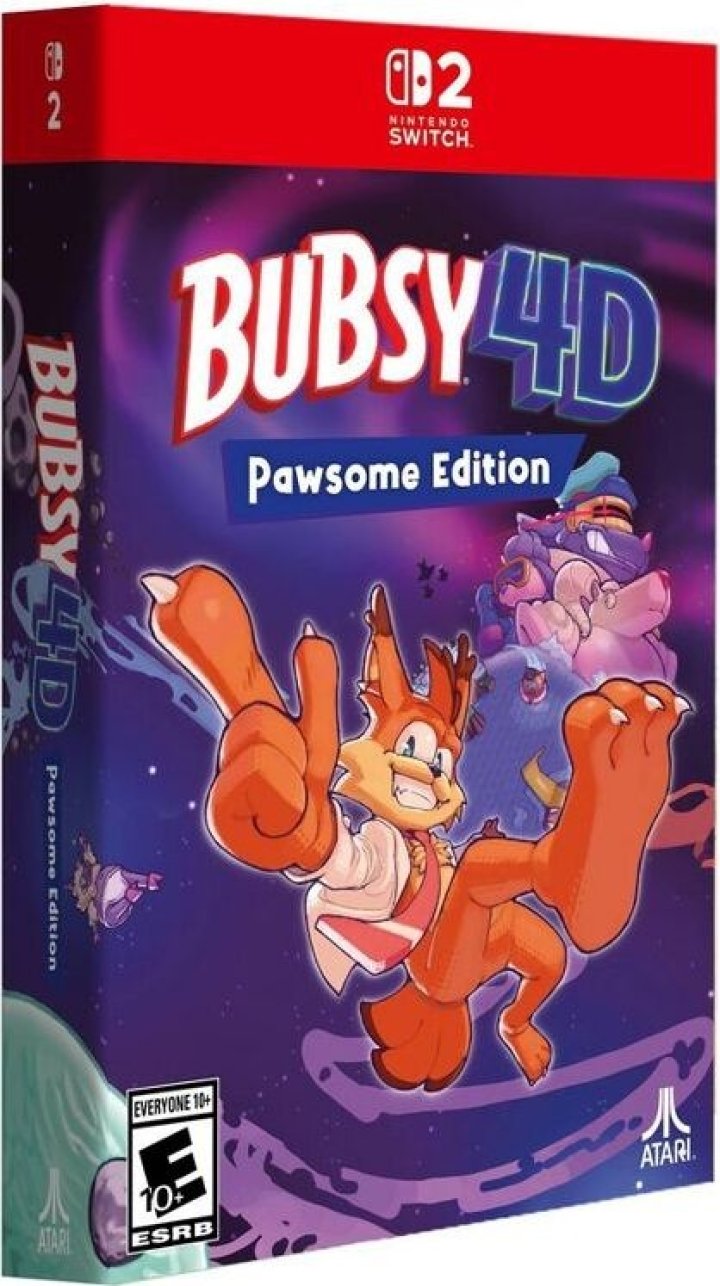 Bubsy 4D: Pawsome Edition cover