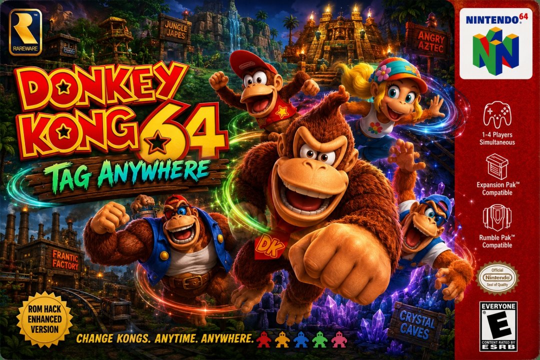 Donkey Kong 64: Tag Anywhere