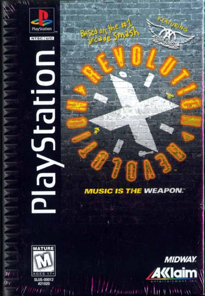 Cover art for Revolution X