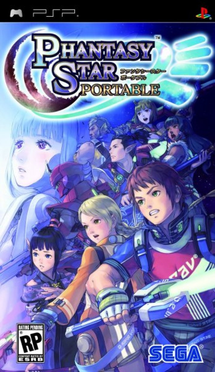 Cover art for Phantasy Star Portable