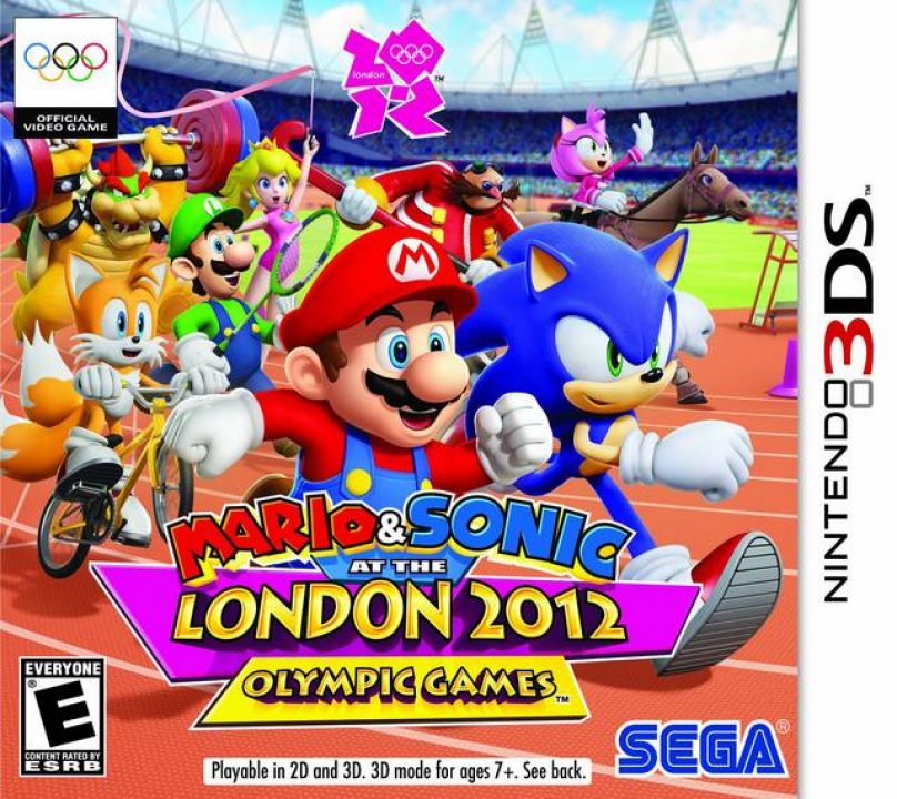 Cover art for Mario & Sonic at the London 2012 Olympic Games