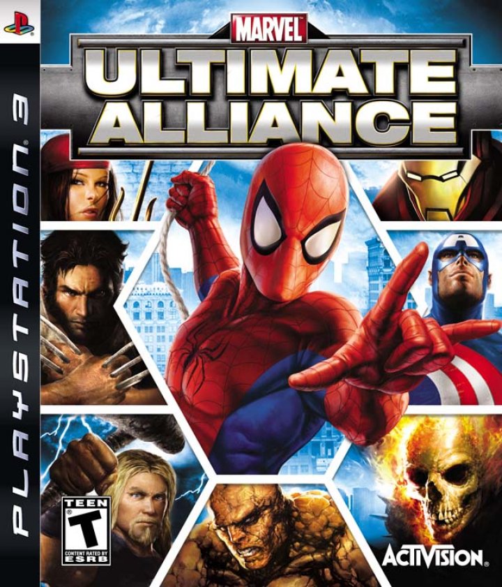 Sony Playstation 3 Marvel Ultimate Alliance At The