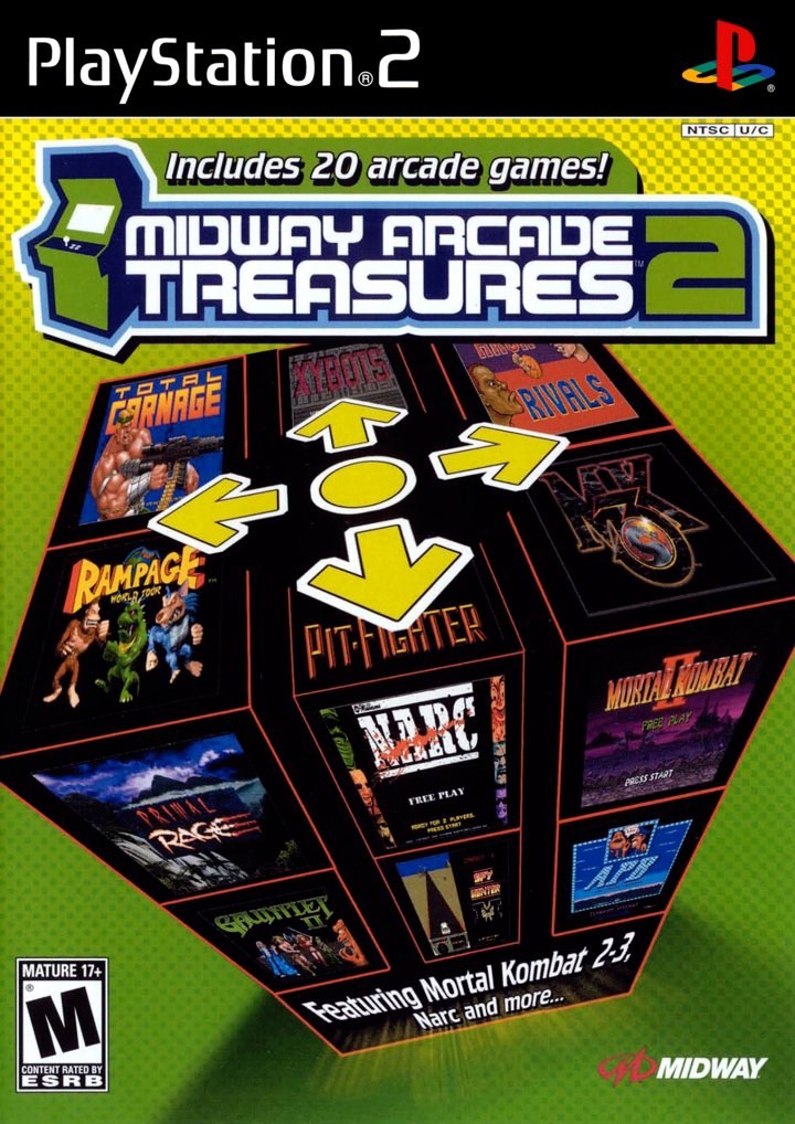 Midway Arcade Treasures 2 | (Used - Loose) (Playstation 2)