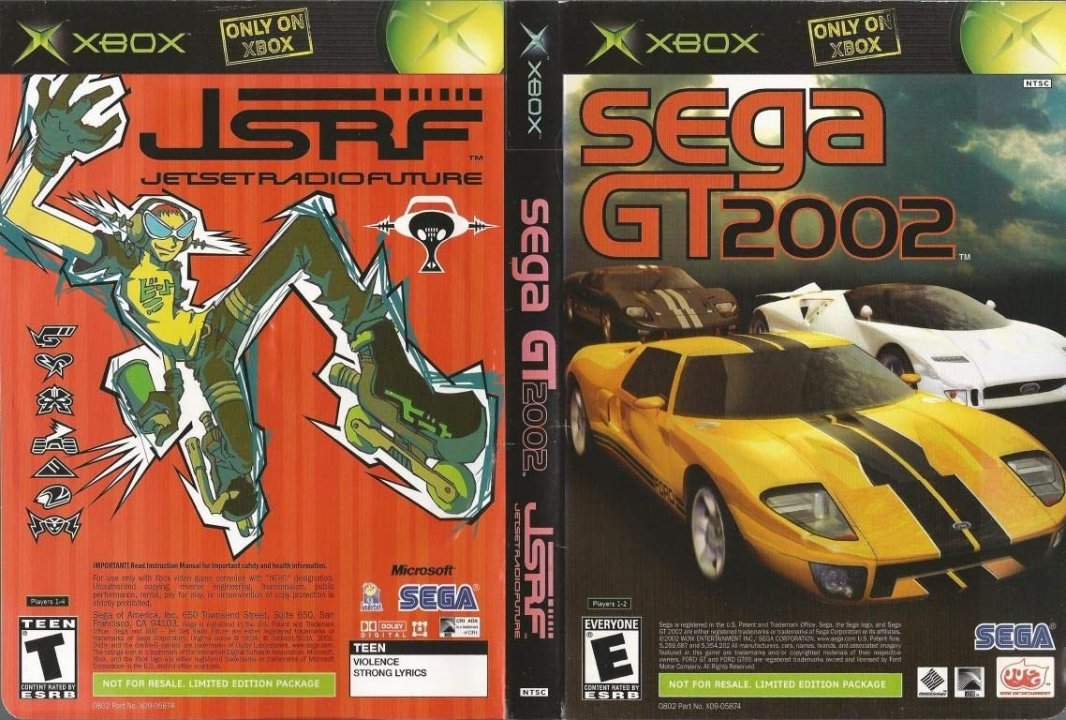 Sega GT 2002 & JSRF: Jet Set Radio Future