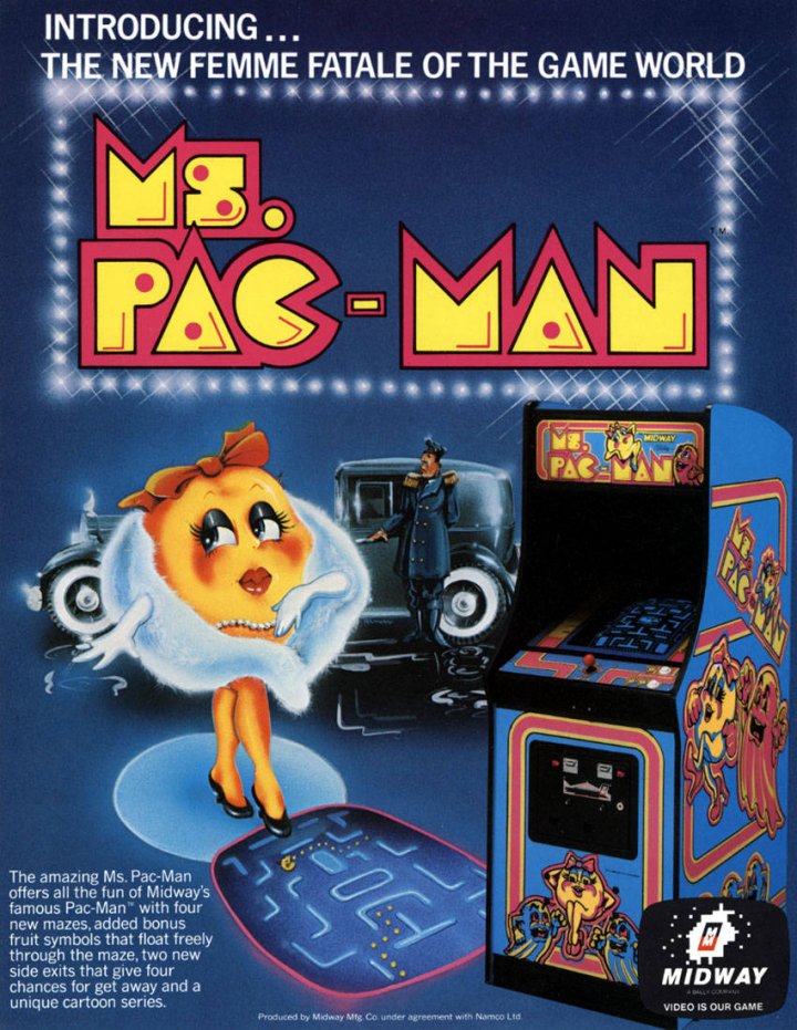 Cover art for Ms. Pac-Man