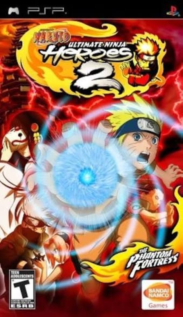 Naruto Ultimate Ninja Heroes 2 The Phantom Fortress | (Used - Complete) (PSP)