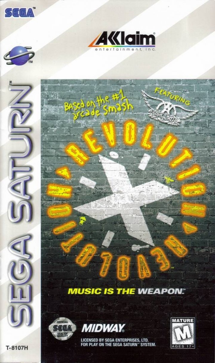 Cover art for Revolution X