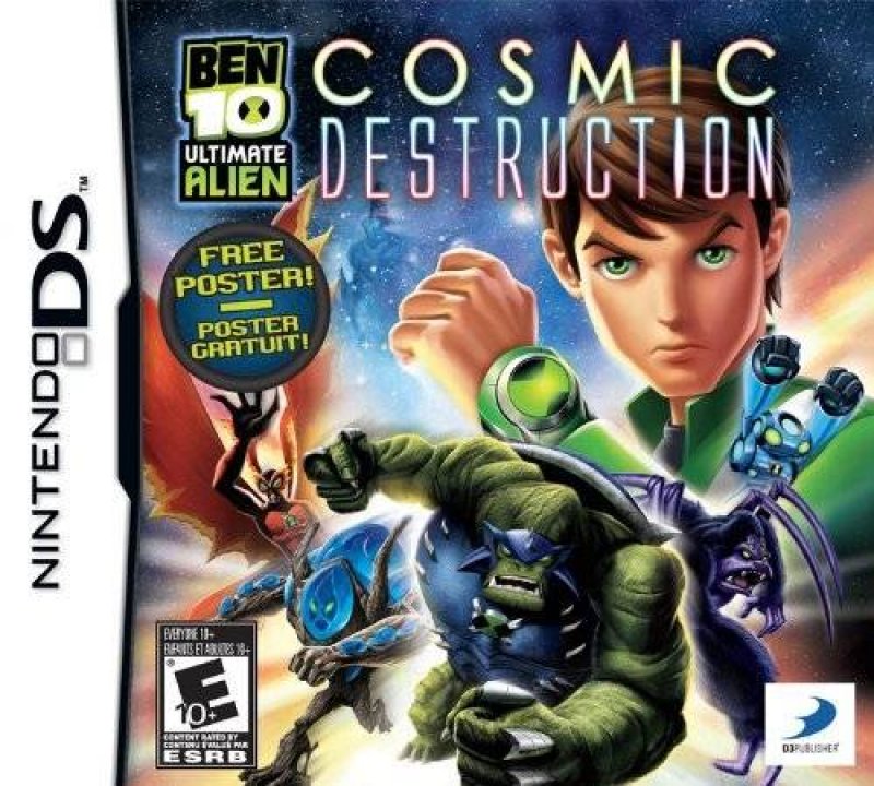 Cover art for Ben 10: Ultimate Alien Cosmic Destruction