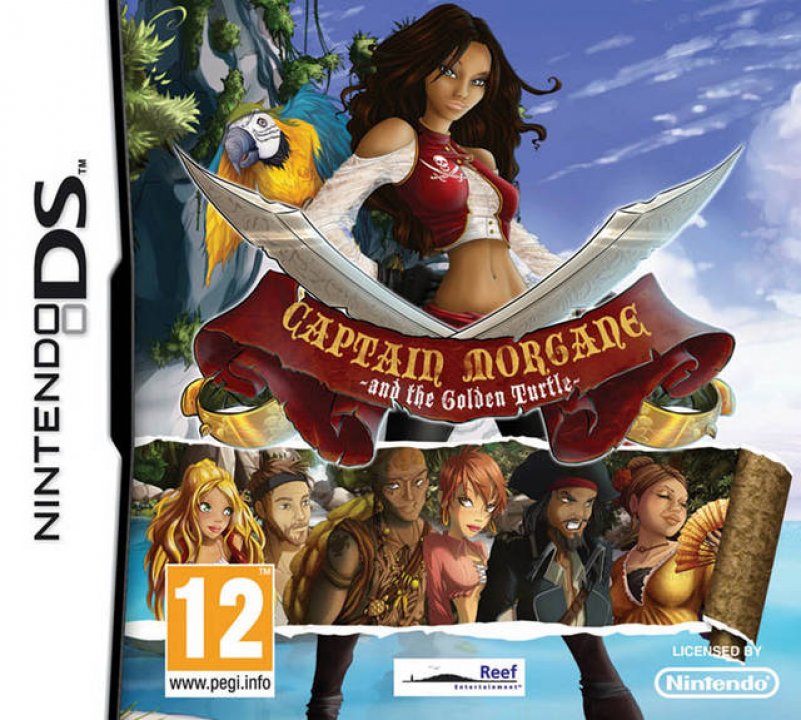 Cover art for Captain Morgane and the Golden Turtle