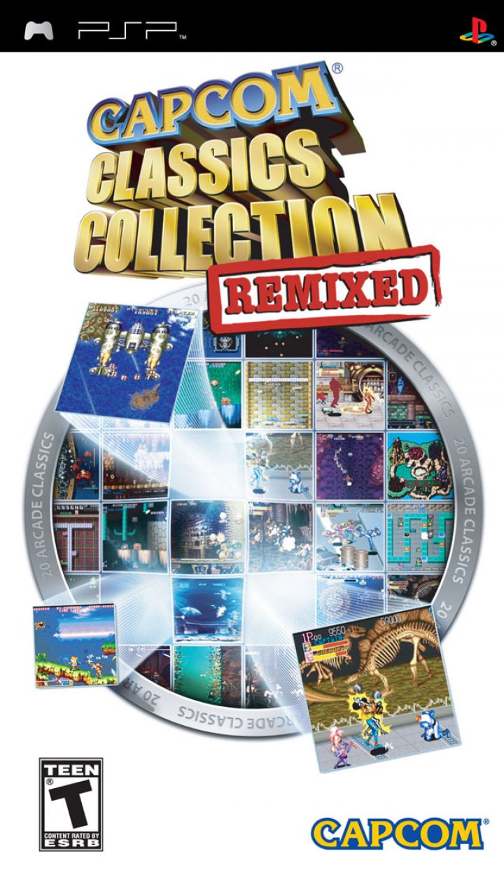 Cover art for Capcom Classics Collection Remixed
