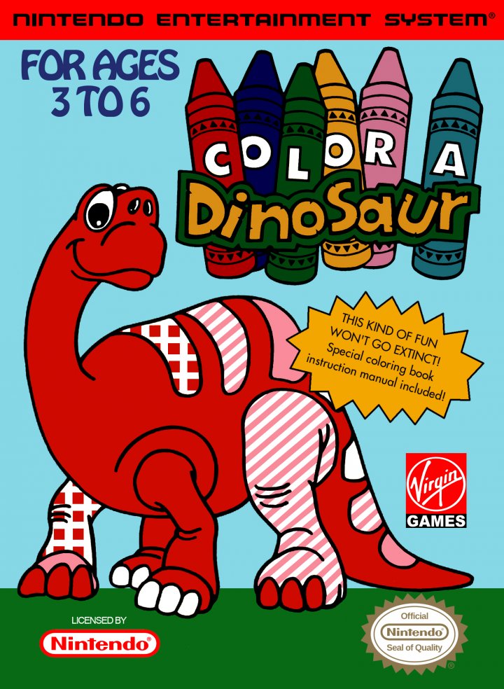 Color a Dinosaur
