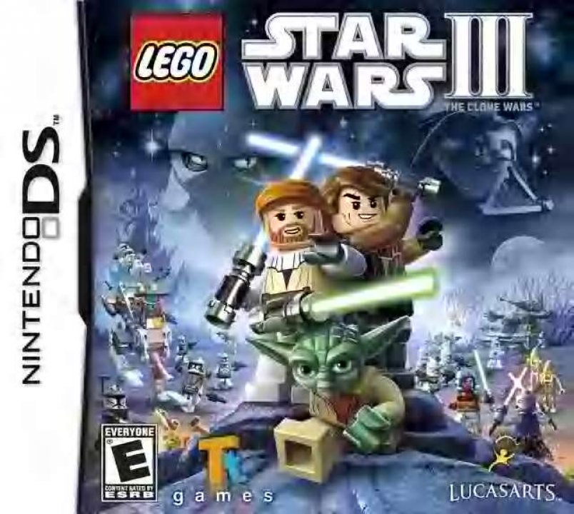 Cover art for LEGO Star Wars III: The Clone Wars