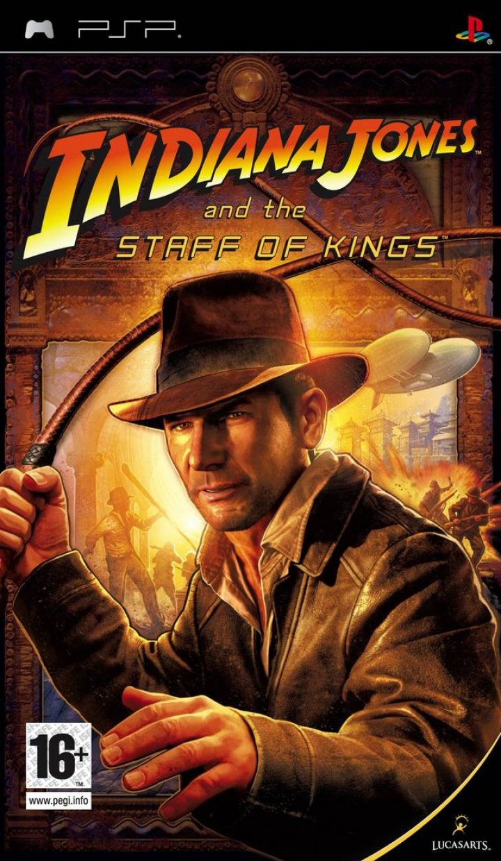 Cover art for Indiana Jones and the Staff of Kings