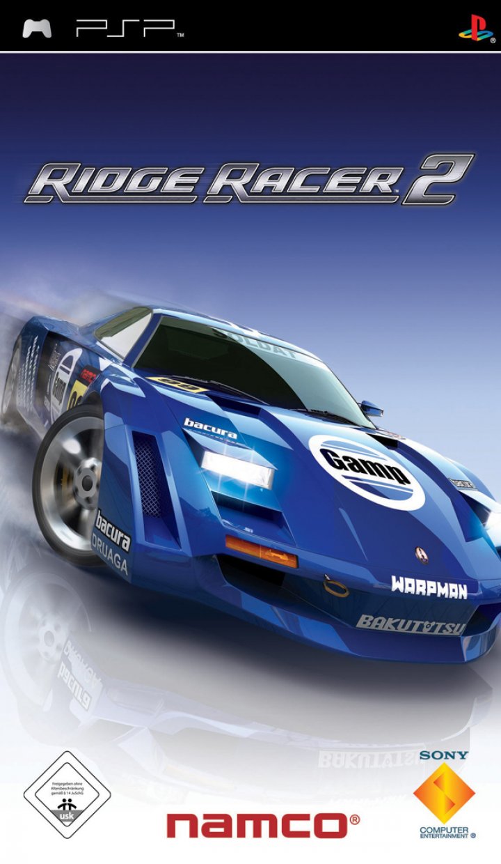 Cover art for Ridge Racer 2