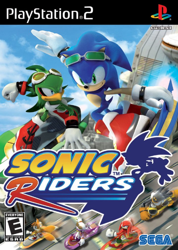 Sonic Riders cover