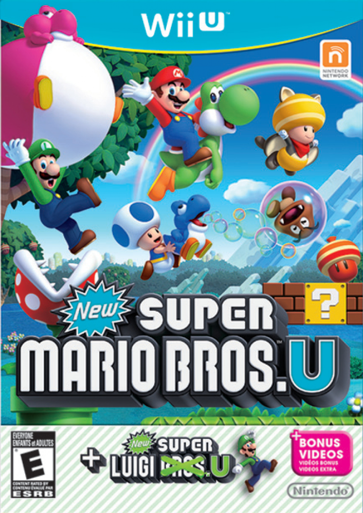 New Super Mario Bros. U + New Super Luigi U | (Used - Loose) (Wii U)