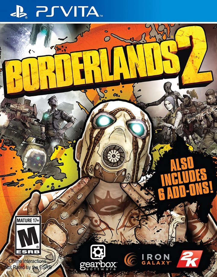 Cover art for Borderlands 2