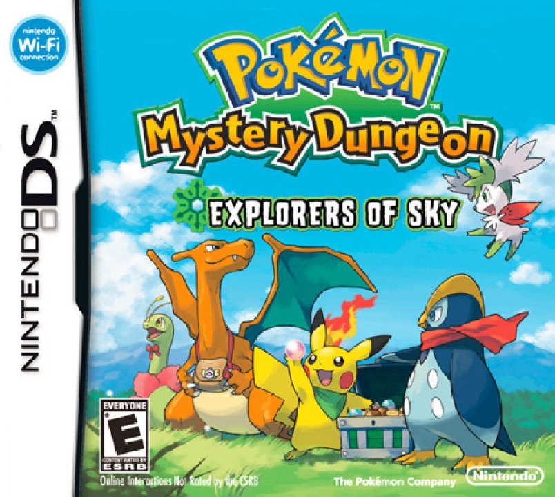 Pokemon Mystery Dungeon Explorers of Sky | (Used - Loose) (Nintendo DS)