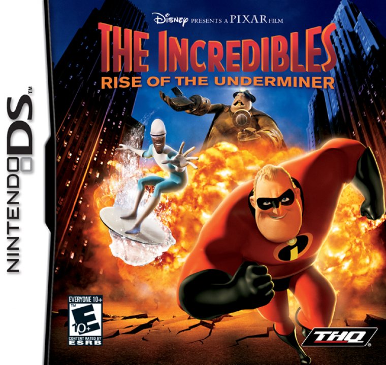The Incredibles Rise of the Underminer | (Used - Loose) (Nintendo DS)