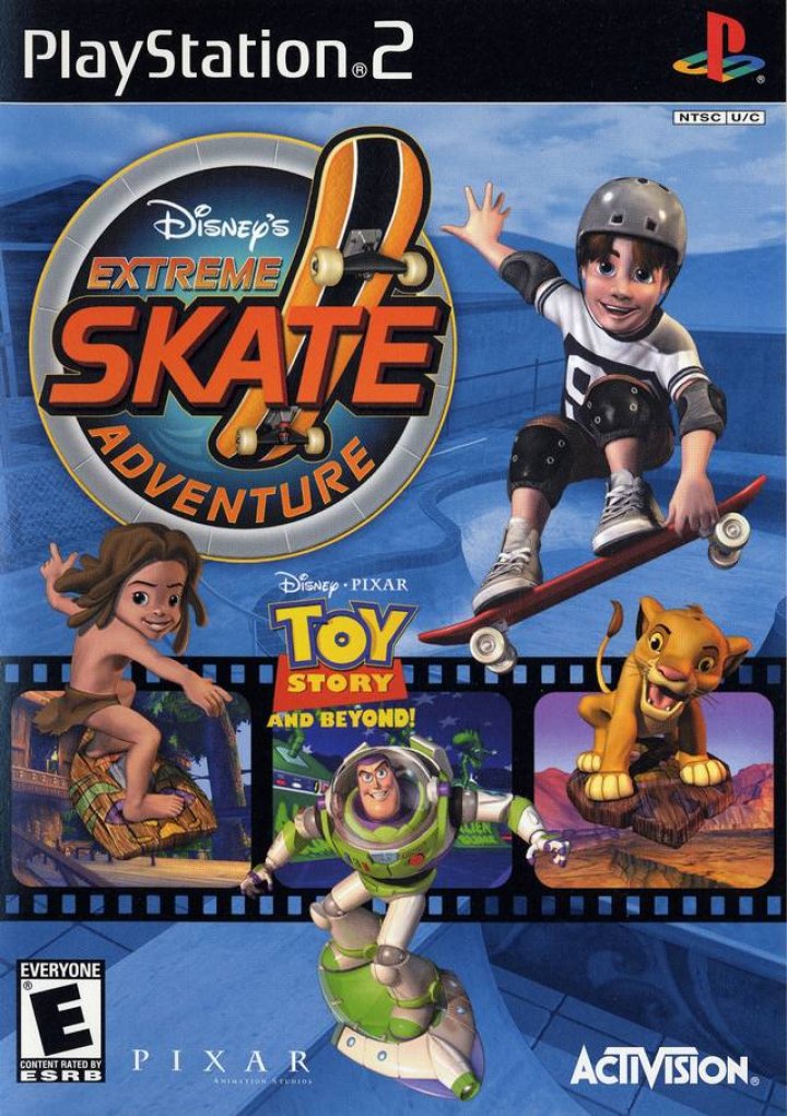 Cover art for Disney's Extreme Skate Adventure