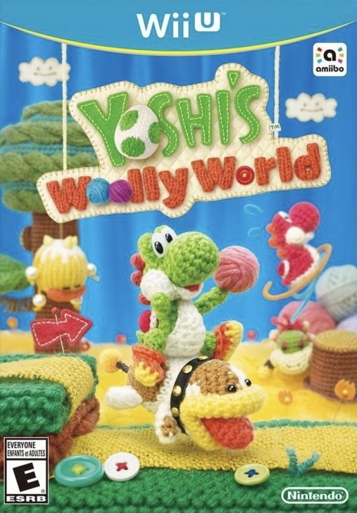 Cover art for Yoshi's Woolly World [Green Yarn Yoshi Bundle]