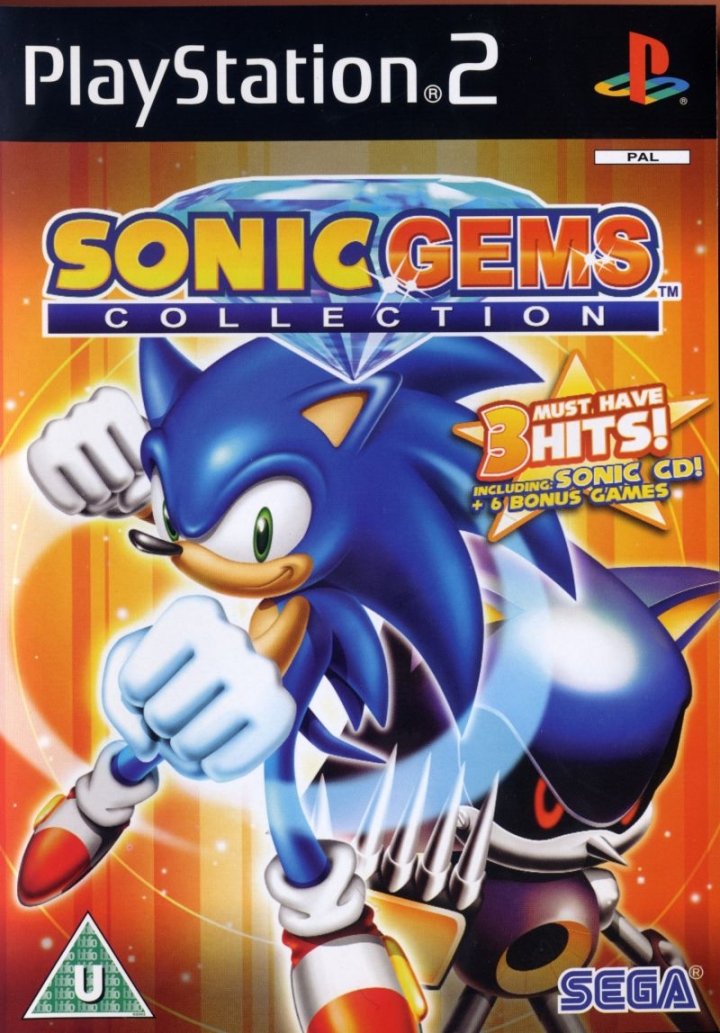 Cover art for Sonic Gems Collection