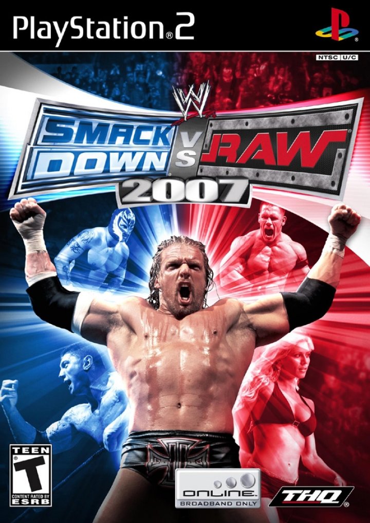 Cover art for WWE Smackdown vs. Raw 2007