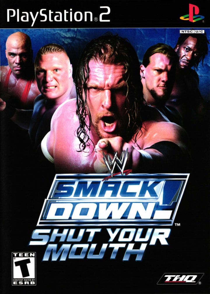 WWE Smackdown Shut Your Mouth | (Used - Loose) (Playstation 2)