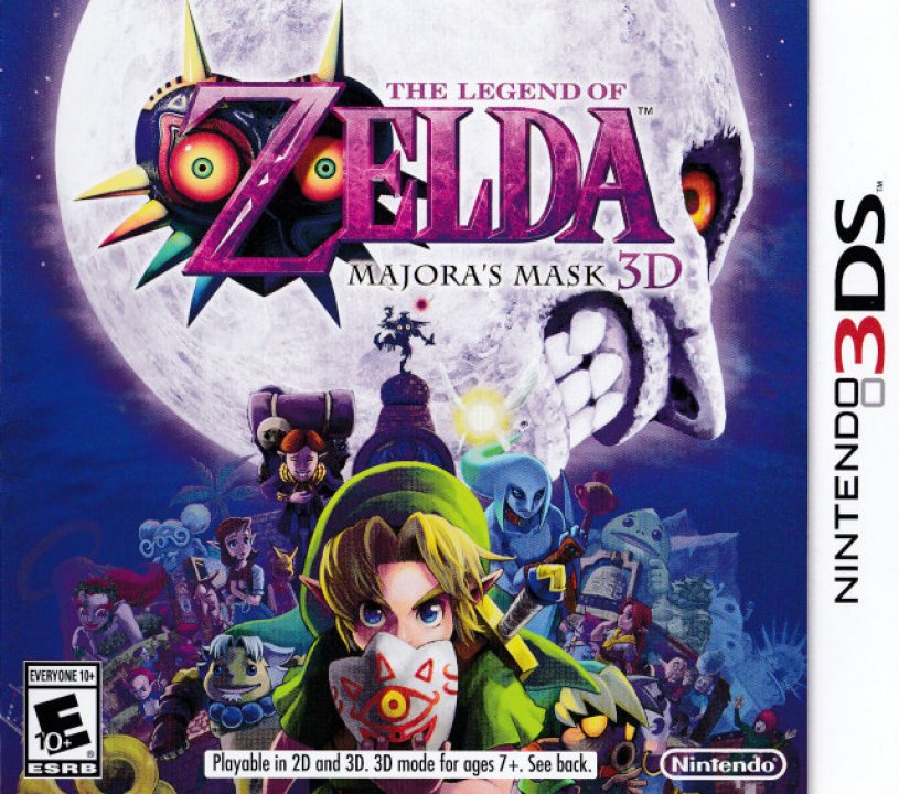 Cover art for Zelda Majora's Mask 3D [Nintendo Selects]