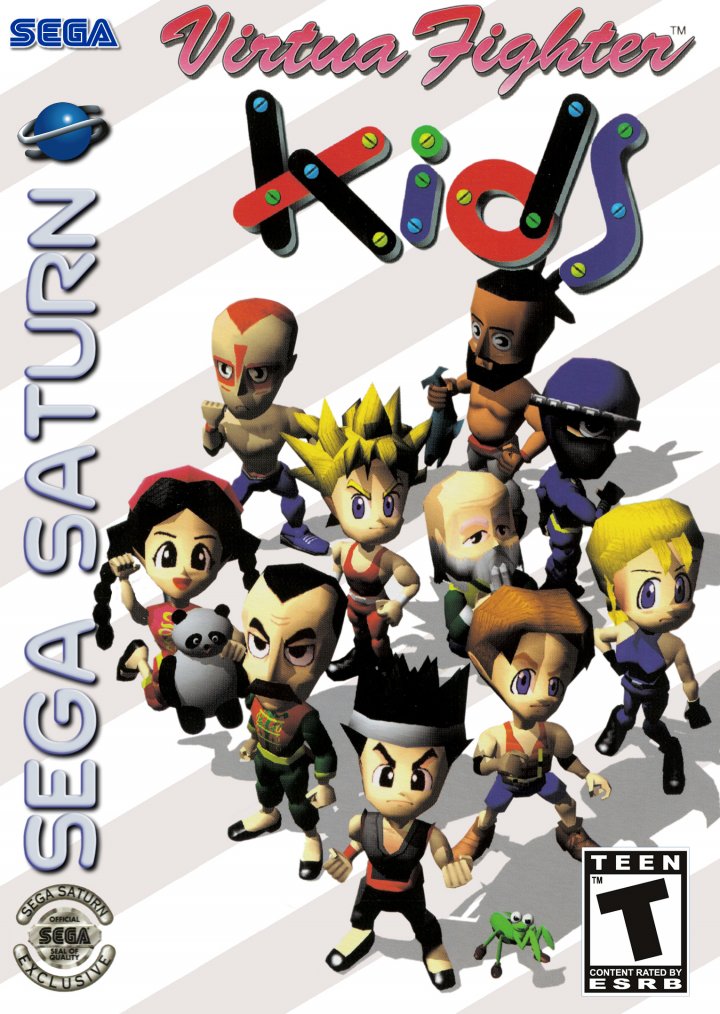Cover art for Virtua Fighter Kids