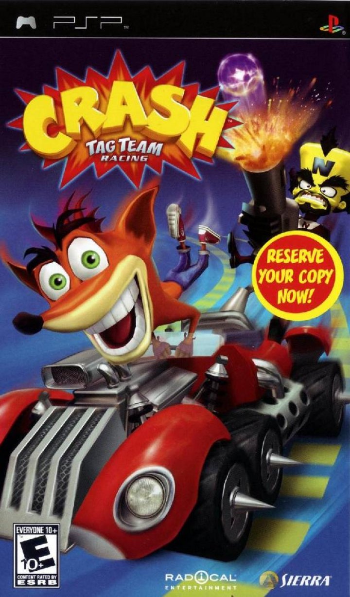 Crash Tag Team Racing | (Used - Complete) (PSP)