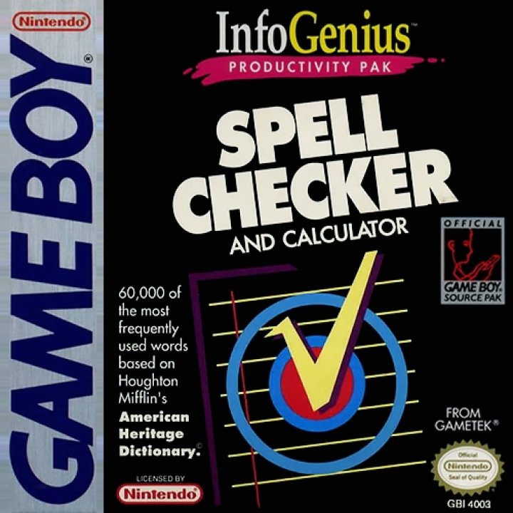 InfoGenius Productivity Pak: Spell Checker and Calculator