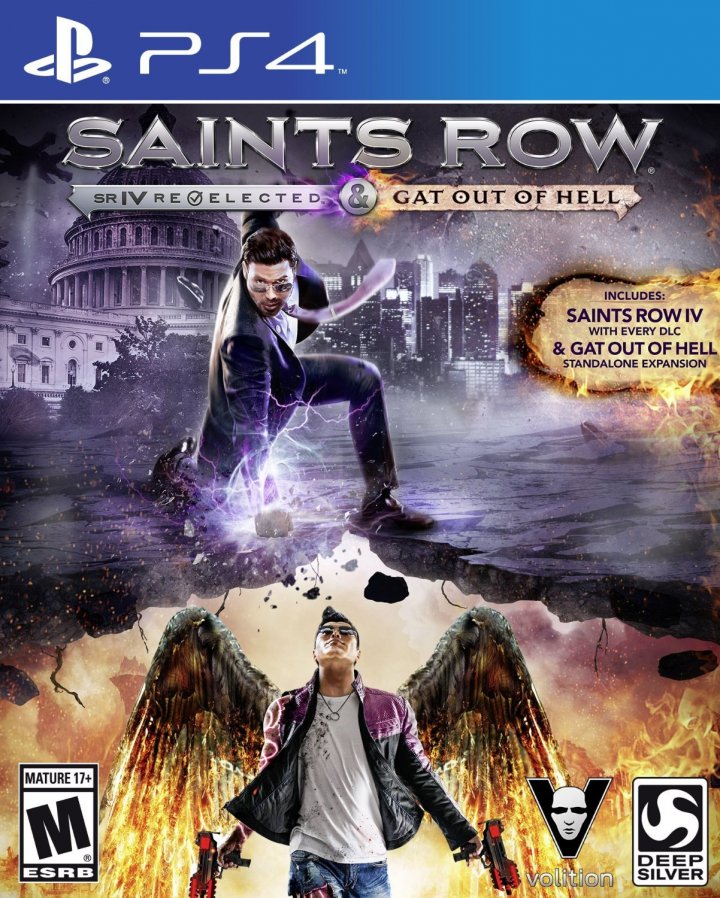 Saints Row IV: Re-Elected & Gat Out of Hell | (Used - Complete) (Playstation 4)