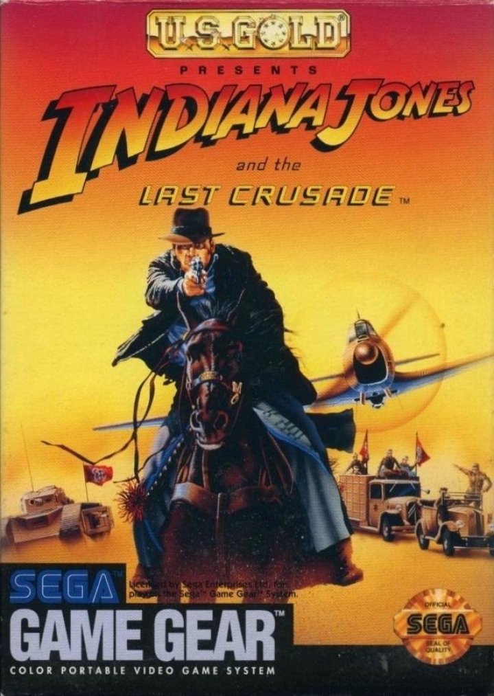 Cover art for Indiana Jones and the Last Crusade