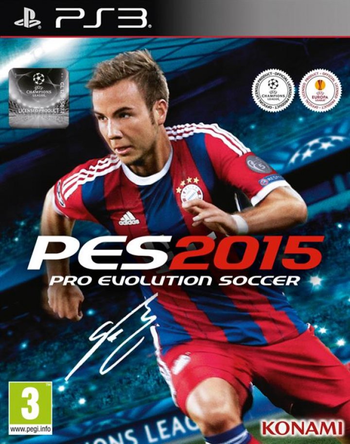 Cover art for Pro Evolution Soccer 2015
