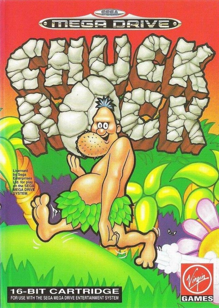 Cover art for Chuck Rock II
