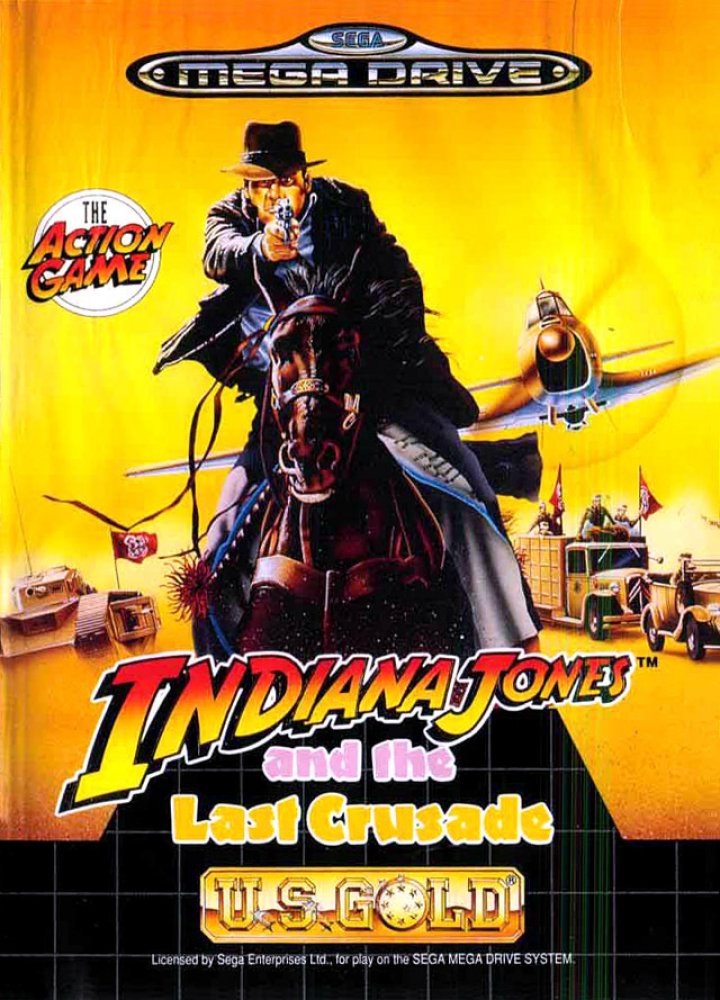 Cover art for Indiana Jones and the Last Crusade