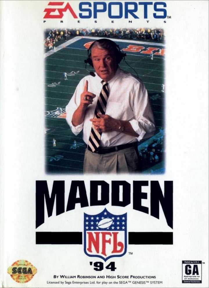 Cover art for Madden NFL '94