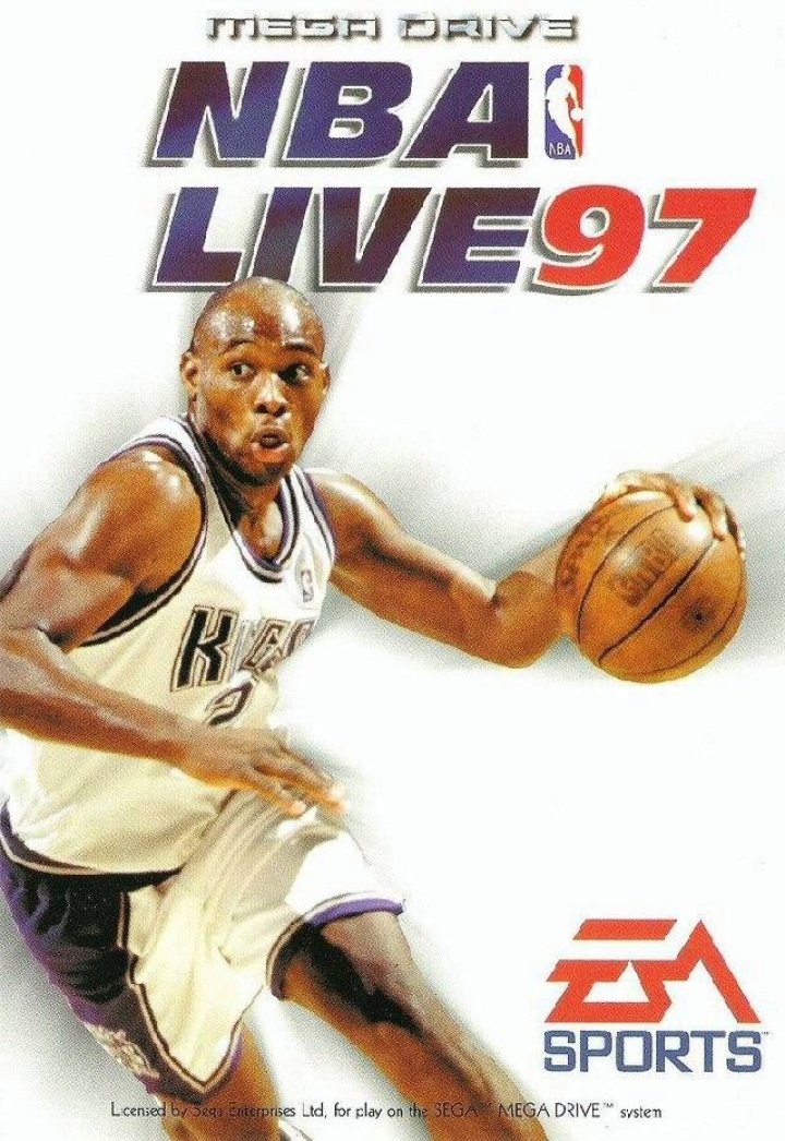 Cover art for NBA Live 97
